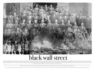 Black Wall Street 24" X 36"